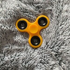 Yellow Fidget Spinner